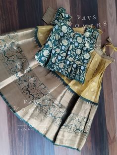 This Lehenga set suits 6 yr - 7 yr. Kindly Please Message me If needed measurements before purchase. Fitted Tilla Dress For Diwali, Anarkali Lehenga With Traditional Patterns In Tissue Silk, Green Brocade Set For Diwali, Festive Designer Tilla Dress, Fitted Silk Sets With Traditional Patterns, Elegant Navratri Sets With Traditional Patterns, Fitted Art Silk Sets With Traditional Patterns, Festive Green Matching Set, Yellow Tissue Silk Sets For Transitional Season