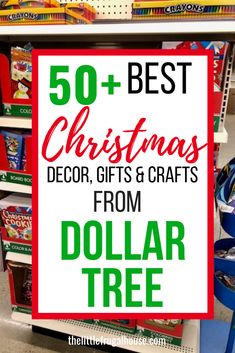 the top 50 best christmas decor gifts and crafts from dollar tree