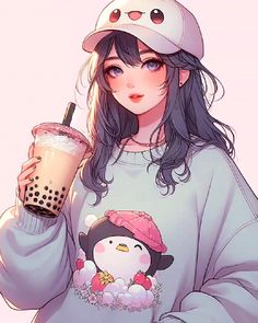 #1 #aesthetic #animeicons #animewallpaperiphone #bubble #tea #bubbletealover #wallpaper Aesthetic Bubble Tea, Bubble Tea Anime, Bubble Tea Aesthetic, Tea Aesthetic, Cute Summer Wallpapers, 1 Aesthetic, Summer Wallpaper, Bubble Tea, Lock Screen Wallpaper