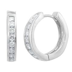 "This classic hoop earrings complimented with channel set of round diamonds cast in 14K white gold. COMPONENT DIAMOND: 18 Round Diamonds CARAT WEIGHT:  0.60 ct COLOR/CLARITY: G - H / SI METAL: 14K  white gold  GRAM WEIGHT: 5.9 gr LENGTH:  16.6mm WIDTH:  17.5mm STYLE CODE: E2354-KE315 This item can be made in  18K white, yellow & rose gold & Platinum.  These are made to order and will take approximately 1 to 2 weeks. All of our products are made in U.S.A. with lifetime guarantee. Insurance is con Dolphin Ring, Custom Pendants, Diamond Hoop Earrings, Channel Set, Gold Platinum, Yellow Rose, Round Diamonds, Women's Earrings, Sterling Silver Rings