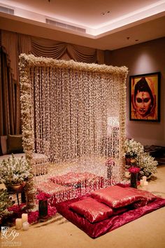 Bangladeshi Wedding Decoration, Nikaah Home Decoration, Nikha Decoration Ideas, Nikah Partition Decor, Nikkah Partition Decor, Pakistani Nikah Decoration, Home Nikkah Decor, Simple Nikkah Decor, Nikkah Decor Ideas