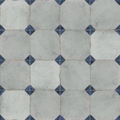 a blue and white checkered tile pattern