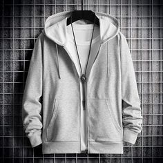 Season:Spring   Fall; Fabric:Polyester; Sleeve Length:Long Sleeve; Look After Me:Washable,Wet and Dry Cleaning; Gender:Men's; Style:Basic,Casual,Streetwear; Elasticity:Micro-elastic; Tops Type:Basic Hoodies; Occasion:Going out,Sportswear,Daily,Holiday,Sports  Outdoor; Fit Type:Regular Fit; Pattern:Plain; Design:Patchwork; Neckline:Hooded; Sports Clothing Sub Category:Hoodie,Full Zip Hoodie; Front page:FF; Listing Date:07/18/2024; Bust:; Length:; Shoulder Width:; Sleeve: Hoodie Full Zip, Fall Clothing, Daily Holidays, Cardigan Top, Casual Spring, Casual Streetwear, Season Winter, Hooded Sweater, Full Zip Hoodie