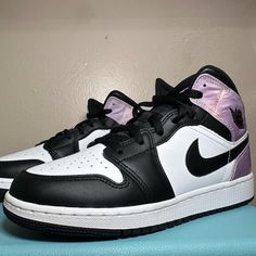 High Top’s For Sale! Purple Leather Low-top Jordan Shoes, Nike Lavender Sneakers For Streetwear, Casual Purple High-top Sneakers With Contrast Sole, Purple Lace-up Basketball Shoes With Contrast Sole, Sporty Purple Mid-top Jordan Shoes, Purple Mid-top Jordan Shoes For Streetwear, Purple Leather Mid-top Basketball Shoes, Casual Purple Jordan Shoes For Streetwear, Purple Mid-top Custom Sneakers With Boost Midsole