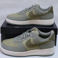 Brand New Nike Air Force 1 '07 Lv8 Low Dark Stucco Medium Olive Sneakers Style: Fj4170-002 Year Release 2023 Mens Size 11 Comfortable, Durable And Timelessit’s Number 1 For A Reason. The Nike Air Force 1 '07 Lv8 "Dark Stucco/Medium Olive/Neutral Olive" Men's Shoe's Classic ‘80s Construction Pairs With Neutral Colors And Layered Textures For A Utilitarian Look. Benefits From Tough Stitching To Pristine Materials To The Cupsole Design, It Delivers Durable Style That’s Smoother Than Backboard Glass Nike Air Force 1 Green With Gum Sole, Nike Air Force 1 Low-top Green, Green Low-top Nike Air Force 1, Green Low-top Nike Air Force 1 For Streetwear, Green Nike Air Force 1 With Gum Sole, Green Nike Air Force 1 With Air Max Cushioning, Green Nike Air Force 1 Low-top, Green Low-top Nike Air Force 1 For Sports, Green Nike Air Force 1 Lace-up Streetwear