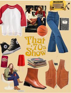 70s Characters Costumes, That 70s Show Outfit Inspiration, 70s Characters, 70s Outfits Halloween, That 70s Show Disco Outfits, That 70s Show Halloween Costume, Donna Pinciotti Outfits, Donna That 70s Show Outfits, Simple 70s Outfit