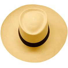 Brand: Gamboa Color: Light brown Material: Toquilla Straw Brim: 10 - 11 cm. (3 9/10" - 4 2/5") Wide BrimGrade: 3 - 4 (SubFine)learn more Sweatband: Cotton Twill, 3 cm. (1.18") Crown: 10 cm. (4") Ribbon: LinenDescription: A comfortable hat, handmade in Cuenca, the worldwide famous Panama Hat town in Ecuador. This Panama Chemise (Gambler) for Women is a top quality, casual and elegant hat. Each hat is individually blocked and trimmed to meet the highest quality standards. Poncho Pullover, Cuenca Ecuador, California Gold, Panama Canal, Elegant Hats, Quality Hats, Cow Boy, Wide Brimmed, Straw Hat