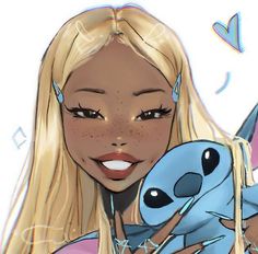 This is for the stitch lovers :) Y2k Art, Comic Style Art, Pretty Drawings, Black Love Art, Black Art Pictures, Dessin Adorable, Cartoon Profile Pics, Cute Art Styles, Girls Cartoon Art