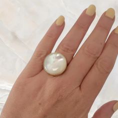 Dawn Mother of Pearl Alchemia Ring – Songlines By Jewel The Horizon, Base Metal, Mother Of Pearl, The Sun, Sun, Band, Stone, Ring, Gold