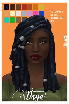 Mens Dreads, Short Dreads, Sims 4 Mm Cc, Sims 4 Cc Folder, Sims 4 Dresses, Sims 4 Characters, Sims 4 Mm