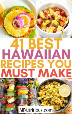 the four hawaiian dishes you must make