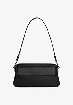 PULL&BEAR WITH FLAP - SHOULDER - Sac à main - black/noir - ZALANDO.FR Black, Design