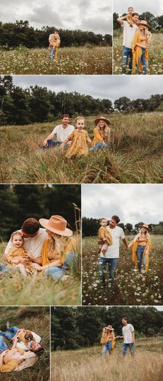 an image of two people sitting in the grass with their arms around each other and smiling