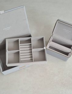 COMBO OFFER! Why not organise ALL your jewellery and accessories together with our Grey Jewellery Box AND Grey Bangle Box! Buy both for only £87.00! SAVING YOU £19!! Together worth £106! Modern Rectangular Jewelry Storage For Gift, Modern Jewelry Storage With Box Included For Gift, Classic Jewelry Storage With Box As Gift, White Metal Jewelry With Box Chain, Modern Jewelry Storage Box As Gift, Modern Jewelry Storage Box As A Gift, Classic Jewelry Storage With Box For Gift, Gift Jewelry Storage Box With Original Box, Modern Rectangular Jewelry Storage With Box