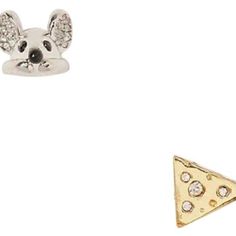 Kate Spade Year Of The Rat Stud Earrings *New With Tags *Stud Earrings *Gold-Tone Pave Cheese And Silver-Tone Pave Rat Detail *Approximate Dimensions: 0.5” *Includes Kate Spade Dust Bag *Original Retail Msrp: $59 Silver Kate Spade Earrings Gift, Year Of The Rat, Spade Jewelry, Kate Spade Jewelry, Gold Earrings Studs, Earrings Gold, Rats, Gold Earrings, Silver Gold