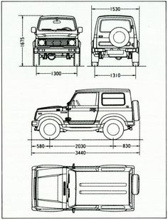 Suzuki Jeep, Suzuki Sj 410, Mobil Off Road, Samurai Drawing, Props Ideas, Geo Tracker, Drawing Model