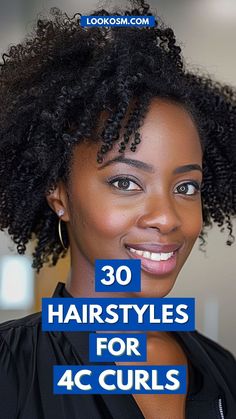 Afro Hair Styling: Tips for Perfect Curls Every Time Curly Short Afro Hairstyles, Elegant Type 4 Hairstyles, African Afro Hairstyles For Women, Winter 4c Hairstyles, Short Coily Hair Styles, 4c Wash And Go Hairstyles, 4c Hair With Bangs, Afro Styles Hairstyles 4c, 4 C Hairstyles