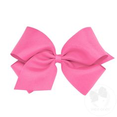 Our biggest bow fans love our king bows! Made to be the statement piece of her outfit, this bow is sure to stay in her hair all day with our patented WeeStay™ no-slip hair clip. Available in dozens of colors, your bow-loving gal will love wearing it every day! Bow Accessories, One Hair, Fall Holidays, Big Bows, Holiday Collection, Hair Bow, Wrap Style, Hair Clip, Her Hair