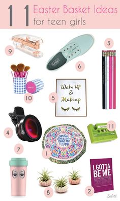 the top ten easter basket ideas for teen girls