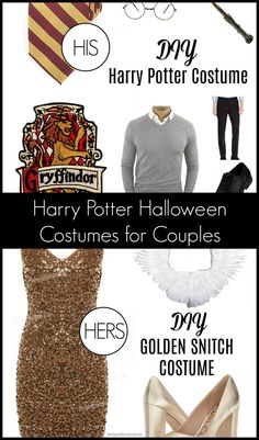 harry potter halloween costumes for couples, including shoes and other things to wear with them