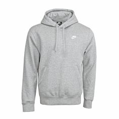 SUDADERA CON CAPUCHA PARA HOMBRE NIKE SPORTSWEAR CLUB FLEECE PULLOVER La sudadera con capucha Nike Sportswear Club Fleece combina un estilo atemporal con un tejido polar lujoso. El tejido polar cepillado es suave y terso sobre la piel, mientras que la capucha con cordón ofrece cobertura ajustable. Use este básico de armario durante todo el año o cuando desee esa sensación acogedora.

 Ajuste regular; sensación relajada y fácil.

 Bajo y puños de canalé.

 Bolsillo canguro.

 Cuerpo: 80-82% algod Nike Hoodie Men, Grey Nike Hoodie, Nike Sportswear Club Fleece, Xmas Wishlist, Heather White, Grey Nikes, Nike Hoodie, Pullover Men, Nike Sportswear