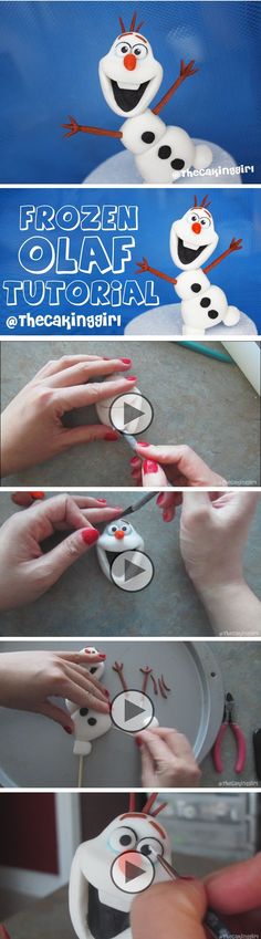 the instructions for how to make a frozen snowman paper plate craft