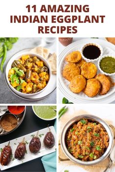 Indian Eggplant Recipe roundup