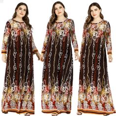 Premium Quality Fashion Muslim Women Floral Print Abaya Long Dress Maxi Kaftan Jilbab Party Gown, Fashion Womens Dresses Multicolor Long Sleeve Dress For Eid, Multicolor Long Sleeve Anarkali Maxi Dress, Anarkali Multicolor Long Sleeve Maxi Dress, Multicolor Anarkali Long Sleeve Maxi Dress, Multicolor Anarkali Maxi Dress With Long Sleeves, Anarkali Style Maxi Abaya For Parties, Multicolor Long Sleeve Kaftan For Eid, Multicolor Long Sleeve Abaya For Eid, Elegant Long Multicolor Abaya