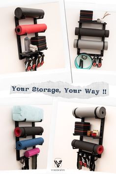 there are four different ways to store your items