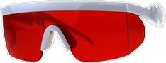 Retro White Shield Sunglasses With Tinted Lenses, Retro Anti-reflective Plastic Shield Sunglasses, 80s Sunglasses, Sunglasses White, Pop Color, Color Lenses, Flats Top, Goggles, Color Pop