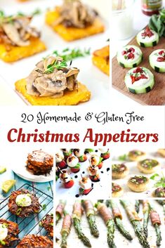 In this post you can find multiple Gluten Free Christmas Appetizer Ideas Gluten Free Christmas Appetizers, Gluten Free Dairy Free Appetizers, Christmas Appetizer Ideas, Appetizers Gluten Free, Sweet Potato Appetizers, Gluten Free Christmas Recipes, Dairy Free Appetizers, Christmas Appetizers Easy, Christmas Appetizer