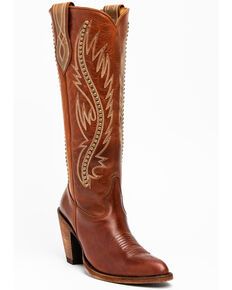 Idyllwind Womens Stance Western Boots - Pointed Toe, Cognac Construction Fashion, Shyanne Boots, Womens Cowgirl Boots, Boot Barn, Ariat Boots, Roper Boots, Leather Western Boots, Western Women, Western Boots Women