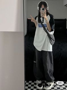 Tomboy Fits, Korean Fits, Baggy Style