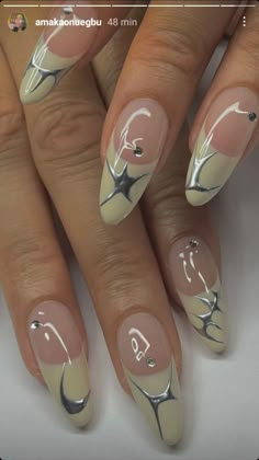 Stile Kylie Jenner, Kutek Disney, Unghie Sfumate, Grunge Nails, Minimalist Nails, Fire Nails, Classy Nails, Funky Nails, Dream Nails