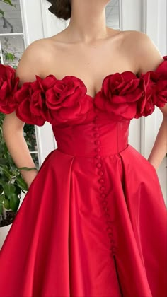 Teuta Matoshi, Gaun Fashion, Corset Dress Prom, Dress Wedding Guest, Sweetheart Prom Dress, Red Gowns, Formal Party Dress, A Line Prom Dresses