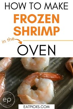 how to make frozen shrimp in the oven