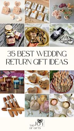 the best wedding return gift ideas