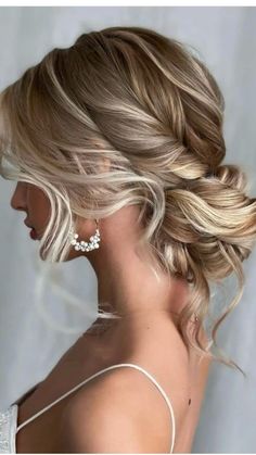 Natural Hair Updo Wedding, Easy Curly Hair, Hairstyles For Medium Length Hair Easy, Hair Prom