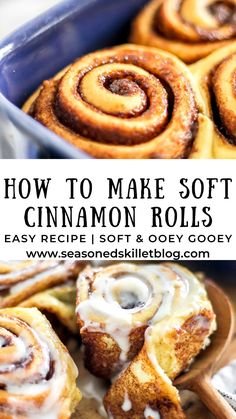 how to make soft cinnamon rolls with easy recipe souffles and ooey gooey