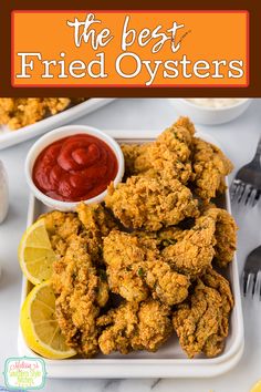 Fried Oysters Deep Fried Oysters, Battered Fish Tacos, Beer Battered Fish Tacos, Southern Fried Catfish, Cooking Seafood, Seafood Dinner