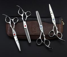 High Quality Japan Kasho Professional Hair Scissors Set Hairdressing Barber Equipment Products Tools Cutting Haircut Peluquero Barber Equipment, Scissor Cut, How To Cut Bangs