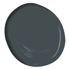 the dark gray paint is shown in this image