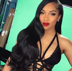 Valentine Hairstyles, Brooke Valentine, Leda Muir, Brazilian Body Wave Hair, Real Hair Wigs, Make Up Tools, Human Wigs, Brazilian Body Wave, Scene Hair