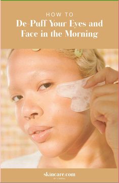 If you've ever woken up in the morning to puffy eyes or a puffy face, don't panic—we've got everything you need to know. In our article, we're sharing potential reasons for your swelling face, as well as easy beauty tips and lifestyle tricks to reduce any unwanted puffiness. Head to our article for all the skincare details you're looking for! #puffyeyes #puffyface #sleeptips #beautyhacks #beautytips #beauty Puffy Face, Facial Massage Techniques, Skincare Advice, Eye Roller, Celebrity Makeup Looks, Natural Organic Skincare, Skin Discoloration, Eye Contour