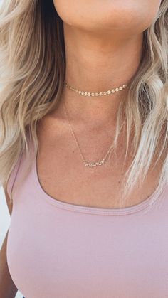 "A personalized mama necklace that can be made in sterling silver, gold or rose gold. If you would like a different word or name we can make any word or name you would like! DETAILS Metal: Solid sterling silver, gold or rose gold options Width: 1.25\" Chain: 16\", 18\", or 20\" chain PERSONALIZATION If you would like a different word or name please write the word/name you would like in the personalization box. FREE SHIPPING Your order ships for free! 100% GUARANTEED Your order is 100% guaranteed Custom Name Rose Gold Necklace For Everyday, Rose Gold Custom Name Necklace For Everyday, Everyday Custom Name Rose Gold Necklace, Delicate Rose Gold Name Necklace, Rose Gold Name Charm Necklaces For Mom, Rose Gold Charm Necklaces With Name For Mom, Rose Gold Charm Necklaces For Mom With Name, Dainty Custom Name Charm Necklace For Mom, Rose Gold Charm Necklace With Name For Mom