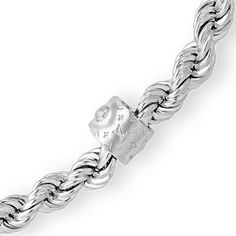 LOUIS VUITTON® - Lv Rope Necklace - Silver Masculine Aesthetic, Lock Jewelry, Louis Vuitton Official Website, Louis Vuitton Official, Silver Colour, Rope Necklace, Classic House, Jewelry Inspo, Fashion Jewelry Necklaces