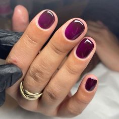 ethernal nails, purple nails, purple hybrids, silver girl aestethic, college nails, work nails, , prom nails, travelling, Modest nails, wedding nails Deep Purple Gel Nails, Nick Hakim, Purple Gel Nails, Dream Nails, Fire Nails, Funky Nails, Chic Nails, Nails Inspo