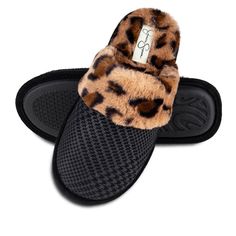 Slip into comfort with this Jessica Simpson signature, every day slipper. Enjoy the plush, luxurious, fully lined faux fur house slipper that will keep your feeling cozy and stylish all day long. These slide on, scuff style slippers help give your feet a much needed rest and are available in a variety of colors including Black, Grey, Tan, Pink, Purple and more. Available in size Small (US 6-7), Medium (US 7-8), Large (US 8-9), and X-Large (US 9-10). Slippers run small- we recommend selecting a s Cheap Slip-on Synthetic Slippers, Synthetic Slip-on Slide Slippers, Black Synthetic Slip-on Slippers, Cushioned Slip-on Faux Fur Slippers, Winter Slip-on Slippers With Faux Fur Trim, Closed Toe Shoes, Round Toe Heels, House Slippers, Jessica Simpson