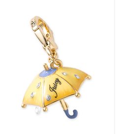 ChARmS❤Juicy Couture Jewelry, Yellow Umbrella Yellow Umbrella, Places To Shop, New Charmed, Cute Keychain