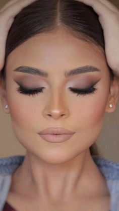 Make Up Matrimonio, Bridal Makeup Ideas, Wedding Eye Makeup, Beauty Zone, Natural Wedding Makeup, Make Up Inspo, Beautiful Dream, Makeup Pictures